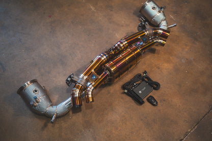 Porsche 992 Carrera / Turbo Titanium Valved Sport Exhaust System