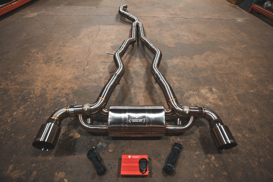 Toyota Supra A90 / A91 Stainless Steel Valved Sport Exhaust System