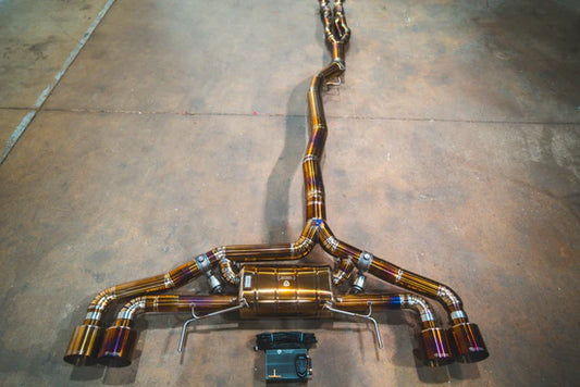 Nissan GTR R35 Titanium Valved Sport Exhaust System